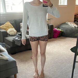 LOFT Light Gray Sweater